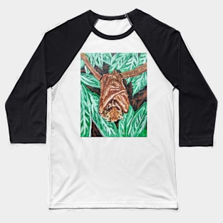 Tube-nosed Bat Baseball T-Shirt